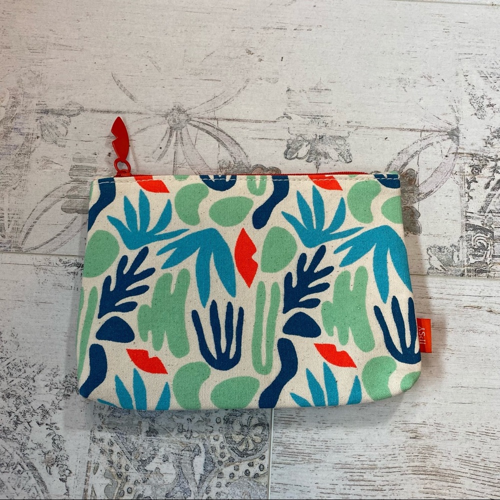 Ipsy Force Of Nature Cosmetic Makeup Bag